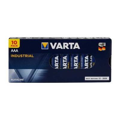 Varta 4003 Endüstriyel Alkalin AAA İnce Kalem Pil 10'lu - 1 data-big=