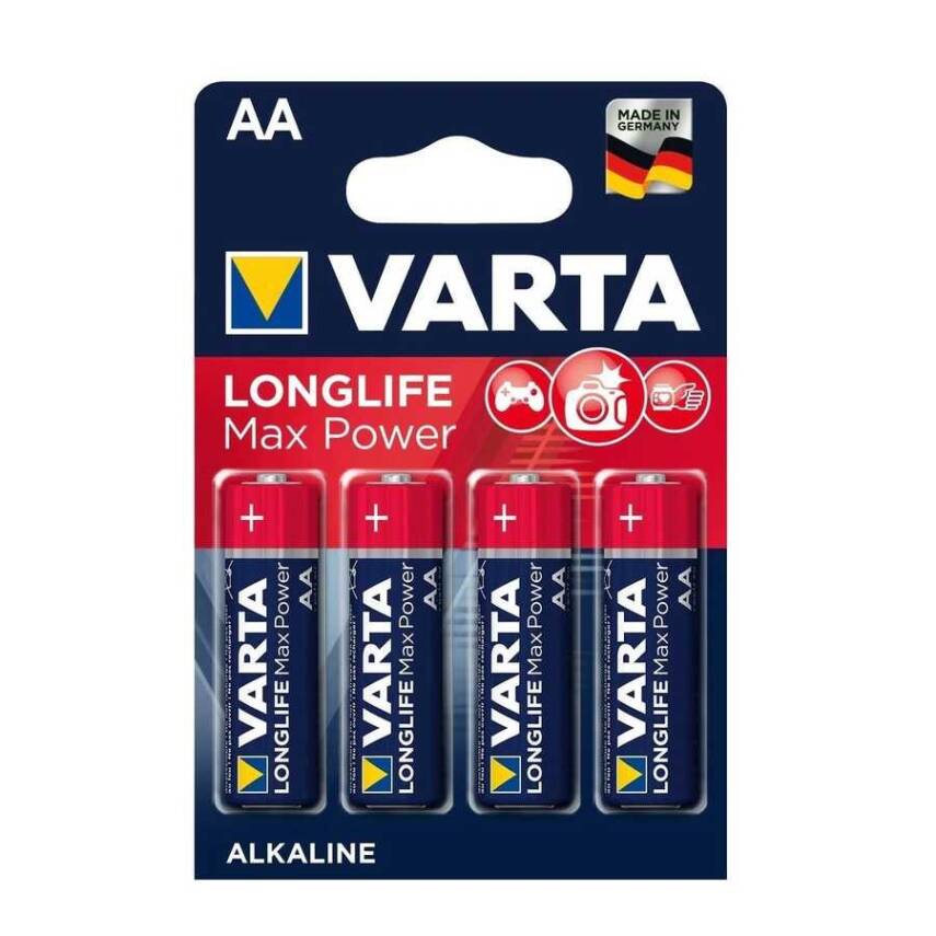 Varta 4706 Longlife Max Power AA Kalem Pil 4'lü - 1