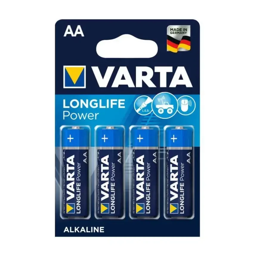 Varta 4906 Longlife Power AA Kalem Pil 4'lü - Varta