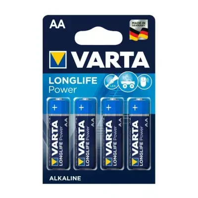 Varta 4906 Longlife Power AA Kalem Pil 4'lü - 1 data-big=