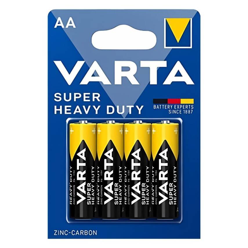 VARTA SUPERLIFE 1.5V Pil AA Kalem 4'lü Paket - 2