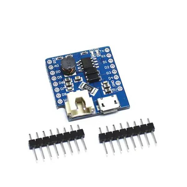 Wemos D1 Mini Batarya Shield - 2