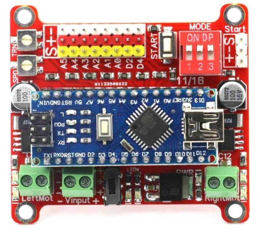 Wing Arduino Nano Robot Kartı (Çizgi İzleyen ve Minisumo Robot'a Özel) - 2