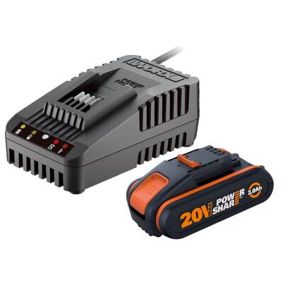 WORX WA3601 20V2Ah PowerShare Li-ion Akü ve Akü Şarj Cihazı - 2 data-big=