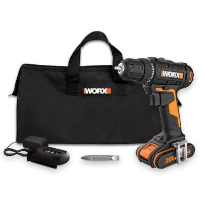 WORX WX100 20V2A Li-ion Akülü Profesyonel Şarjlı Matkap - 2 data-big=
