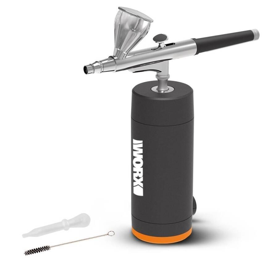 WORX WX742.9 MAKERX 20V Profesyonel Mini Air Brush Boya Tabancası - 1
