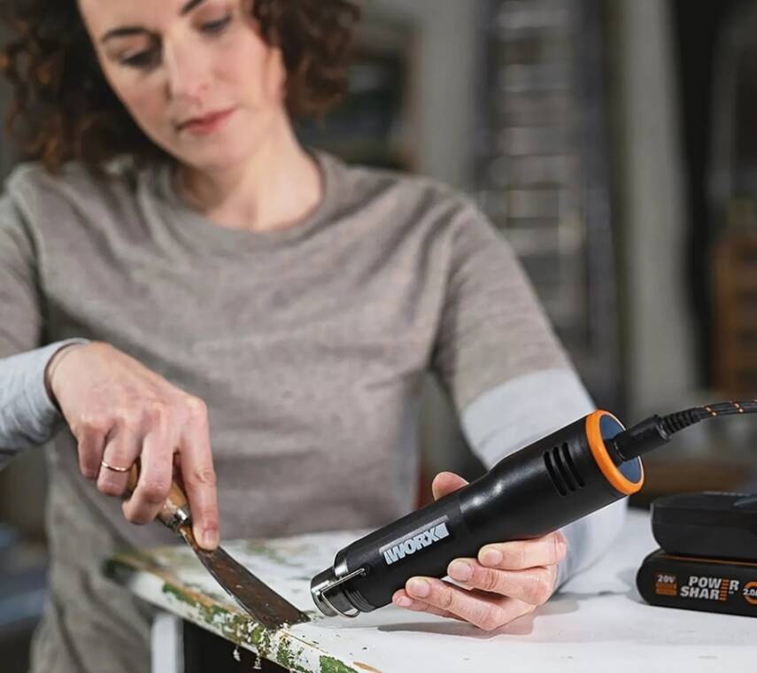 WORX WX743.9 MAKERX 20Volt Profesyonel Sıcak Hava Tabancası (Akü Dahil Değildir) - 3