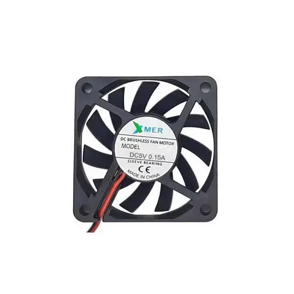 XMER 5V DC 2 Kablo Fan 40x40x10mm - 1