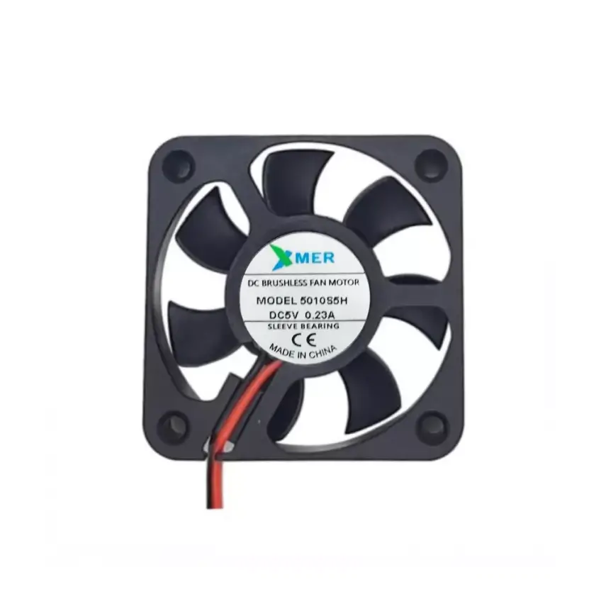 XMER 5V DC 2 Kablo Fan 50x50x10mm - XMER